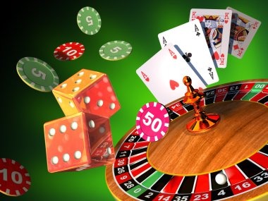 Sic Bo dice table layout and bet positions